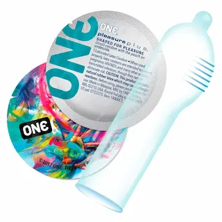 ONE Pleasure Plus, 12 special shaped condoms