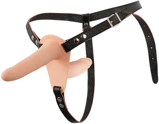Vibrating Double Strap-On