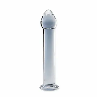Clarity Seraphic Shaft, dildo z borosilikátového skla 17 x 3,5 cm