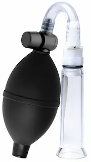 XR Brands Size Matters – Clitoral Pump System with Detachable Acrylic Cylinder