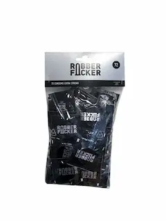 Mister B RubberFucker Condoms Bag 72, extra silné latexové kondomy
