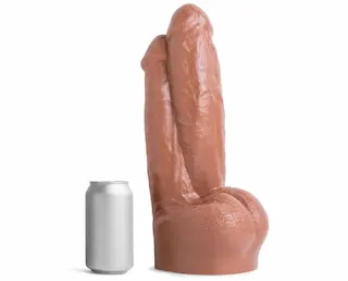 Mr. Hankey’s Toys Koatysum XXL, prémiové silikonové dildo s Vac-U-Lock 36,5 x 6,8–11,2 cm