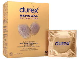 DUREX Sensual Extra Lube 20 pcs