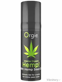 Orgie Intense Orgasm Hemp stimulační gel 15 ml