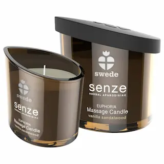 SWEDE – SENZE EUPHORIA MASSAGE CANDLE – VANILLA, SANDALWOOD