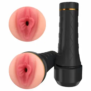 Tracy’s Dog Cup – realistická umělá vagína masturbátor (černo‑tělová)