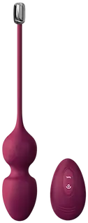 Vibrační Venušiny kuličky Juicy Plum s dálkovým ovládáním
