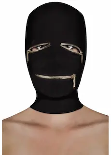 Ouch! by Shots Extreme Zipper Mask with Eye and Mouth Zipper