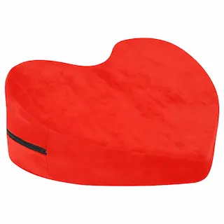 Desirel Magic Pillow – sexuální polštář ve tvaru srdce (červený)