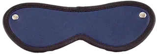 ROUGE Leather Blindfold Eye Mask Blue