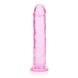 Rovný realistický dildo s přísavkou 20 cm