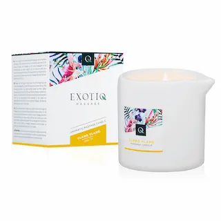EXOTIQ Masážní svíčka Ylang Ylang – 200g