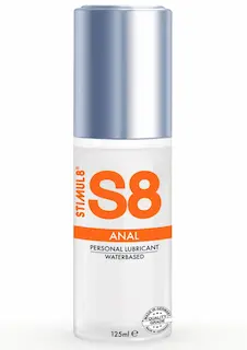 S8 Waterbased Anal Lube 125ml