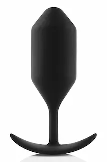 b-Vibe Snug Anální kolík 4 černý