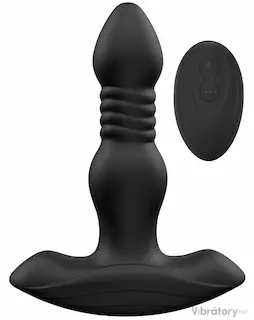 Přirážecí a vibrační anální kolík s dálkovým ovladačem Dorcel Deep Stormer