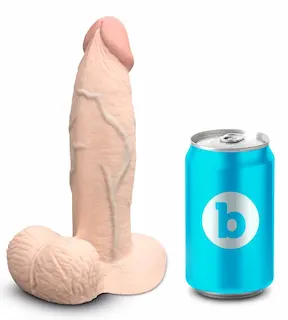 b-Vibe Slipskin 7″ Girthy Dildo