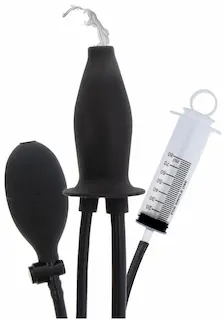 Hidden Desire Inflatable Lubricating Plug