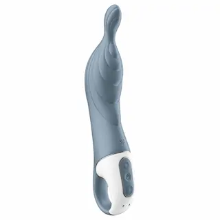 Satisfyer A-Mazing 2 – akumulátorový vibrátor na A‑bod (šedý)