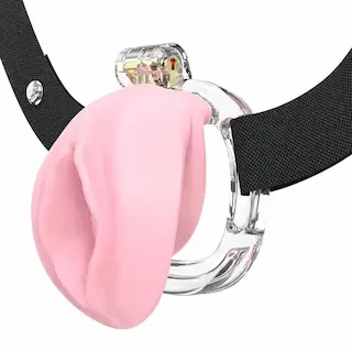 P-CAGE PC10 Klec na penis Pussy – růžová