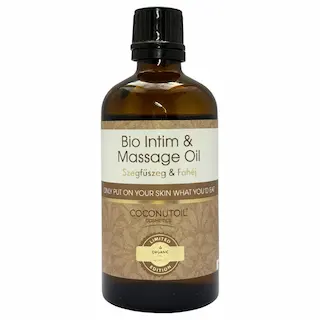 Coconutoil – bio intimní a masážní olej – hřebíček, skořice 80 ml