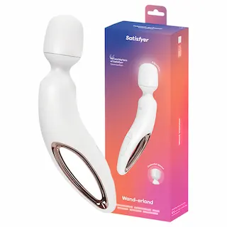 Satisfyer Wand-erland – masážní vibrátor (bílý)