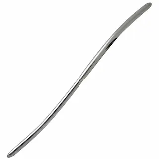 Slave4master oboustranný dilatátor 9 + 10 mm, ocelový dilatátor pro stimulaci penisu