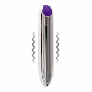 BASIC X Gina minivibrátor stříbrný