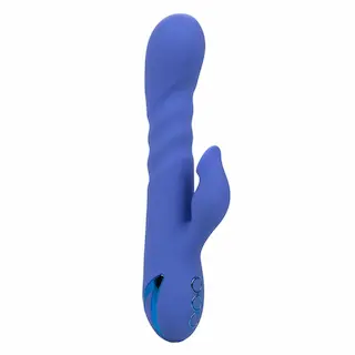 CalExotics California Dreaming L.A. Love, přirážecí vibrátor na bod G se stimulátorem klitorisu 21,5 x 3,8 cm