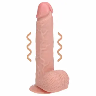 RealRock – vibrátor s přísavkou – realistický – tělová – 18 cm