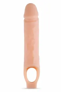 Blush Performance 10 Inch Cock Sheath Extender, realistický návlek pro zvětšení penisu 25 x 4,3 cm