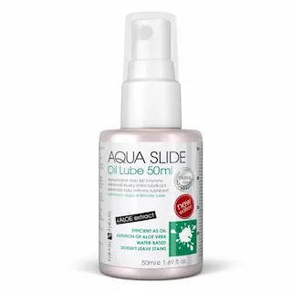 Lubrikační gel LOVELY LOVERS AQUA SLIDE OIL LUBE 50 ml