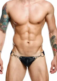 MOB Eroticwear Dngeon Snap Jockstrap