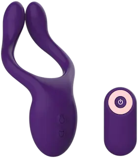 Párový vibrátor Double-Sided s dálkovým ovládáním (15 cm)