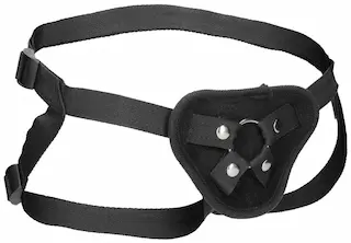 Ouch! by Shots Adjustable Harness with O-Ring for Dildo