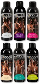 Sada masážních olejů Magoon 100 ml pack 6