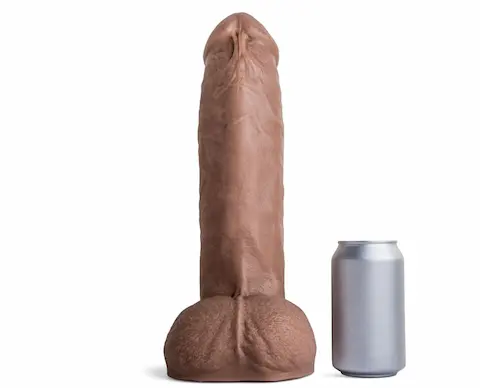 Mr. Hankey’s Toys Rentman LG/XL, prémiové silikonové dildo s Vac-U-Lock 35 x 7,9 cm