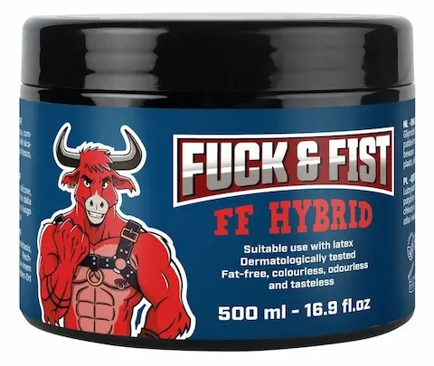 Fuck & Fist FF Lube 500 ml, hustý hybridní lubrikant pro fisting