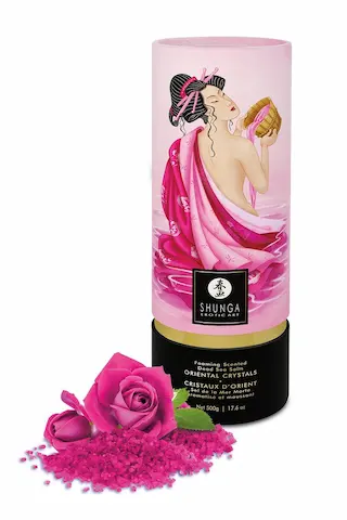 Shunga Oriental Crystals Krystaly mořské soli s afrodiziakální vůní 500 g