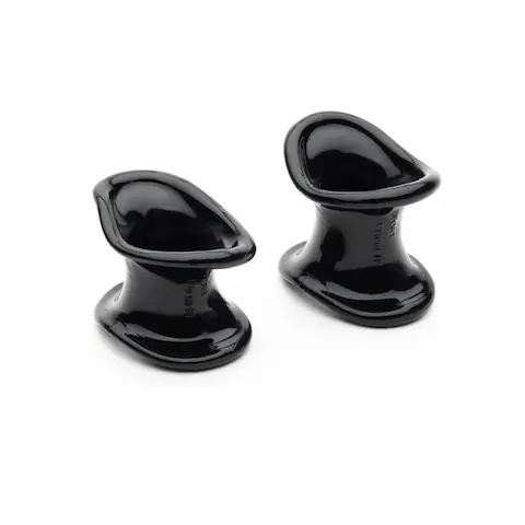 Sport Fucker Ergo Ball Stretcher Kit Black, černé elastické natahovače varlat 2 ks