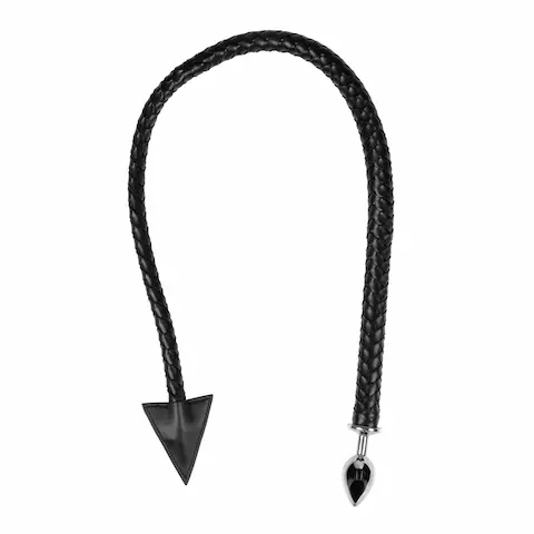 OUCH! Devil’s Tail kovový anální kolík s ocasem