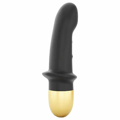 Dorcel Mini Lover 2.0 – nabíjecí, G-bod vibrátor (černý-zlatý)