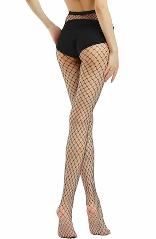 Fashion Fishnet Síťované punčocháče – velká oka