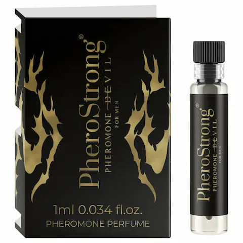PheroStrong Devil – feromonový parfém pro muže – 1 ml