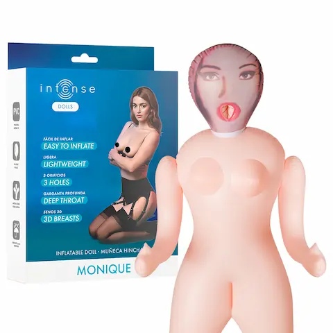 Intense Dolls Monique – nafukovací panna – realistická velikost