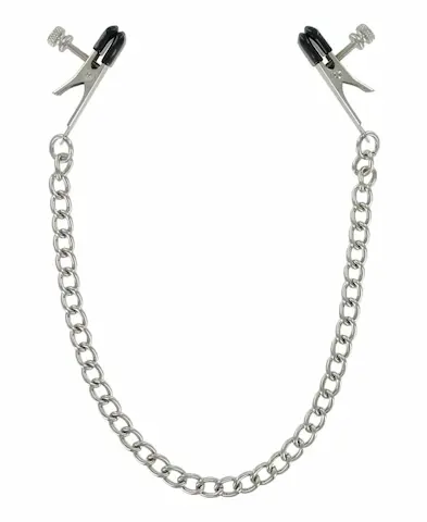 Slave4master Aligator Nipple Clamps, kovové svorky s nastavitelnou intenzitou sevření
