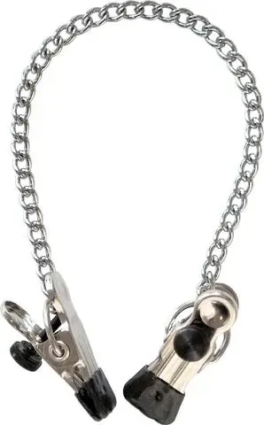 Mister B Mawa Nipple Clamps Adjustable, kovové svorky s nastavitelným stiskem