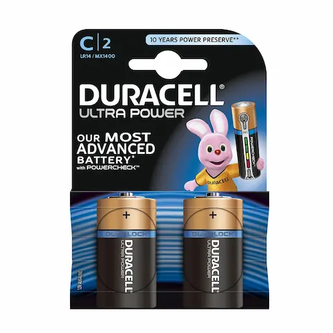 Duracell Ultra Power LR14/C K2 1400