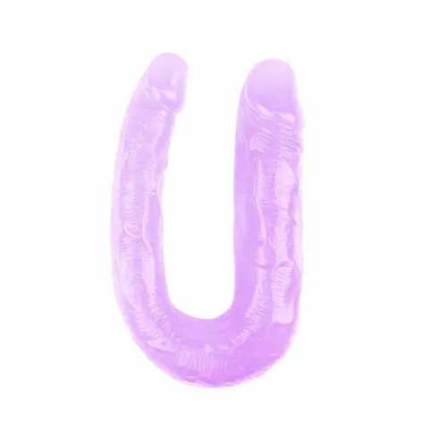 Cameron double dildo fialové