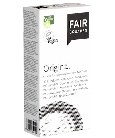 Fair Squared Single: Original, 10 Fair Trade condoms