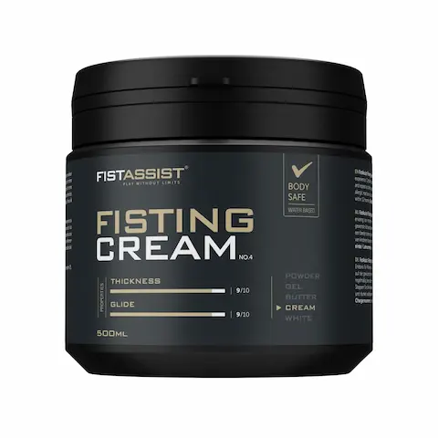 Cobeco Fist Assist Fisting Cream 500 ml, krémový lubrikant na olejové bázi